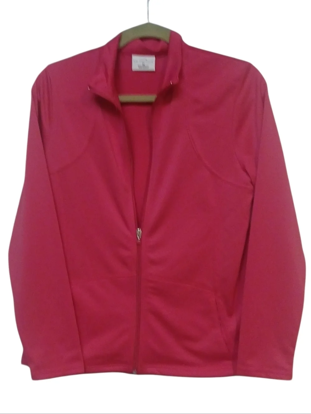 Be Inspired - NWOT, Raspberry Colored Warm Up Jacket, Zipperd Front, Pockets,...